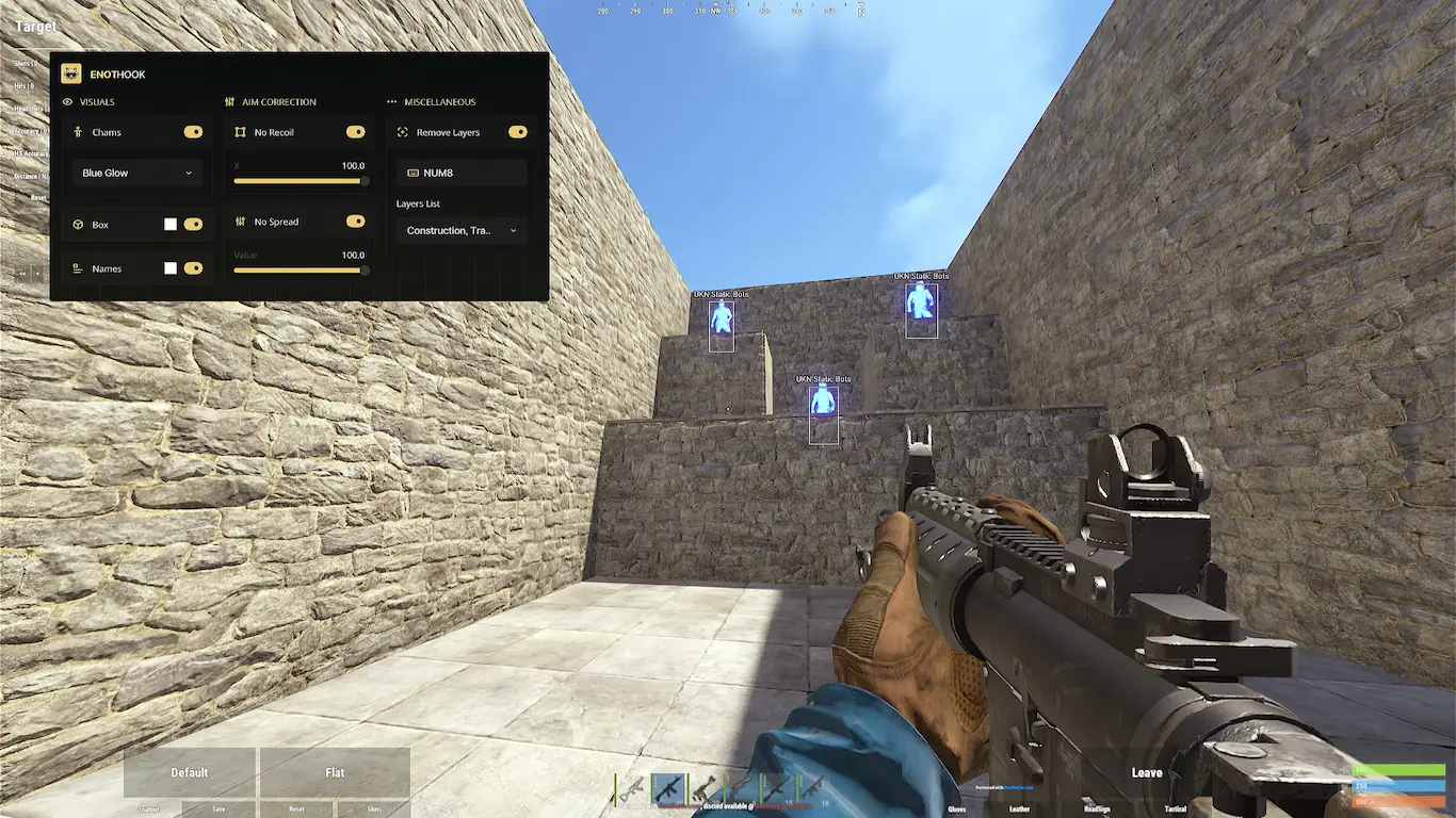 Screenshot 30 do cheat Rust Enot Hook